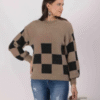 Full Brown Woolen Top